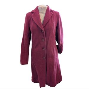 Chic Women's Raspberry Pea Coat